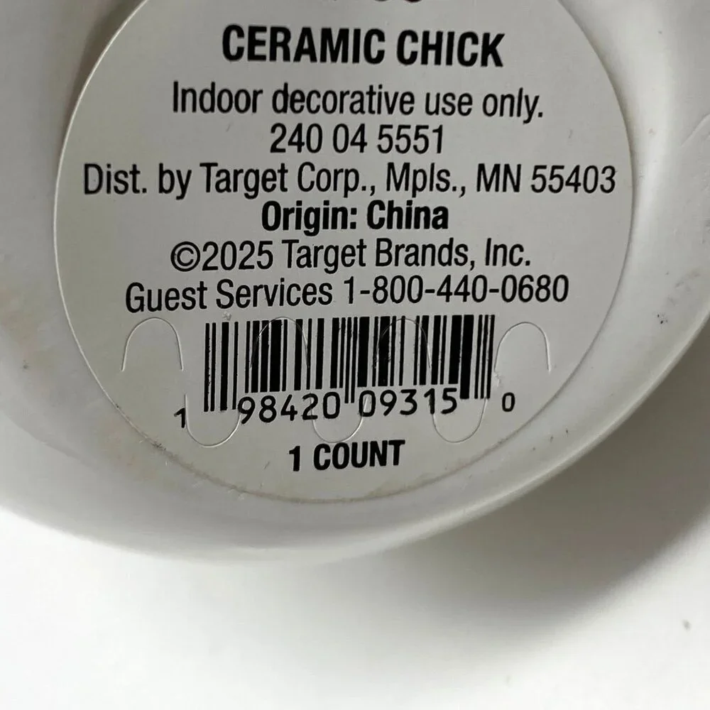 Target Ceramic Chick Easter Animal Figurines - Spritz™ Easter Decor